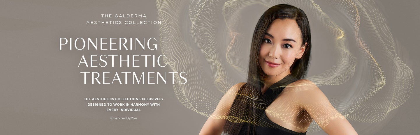 Woman having face fillers, toxins, collagen stimulation, skinboosters. Smooth skin.