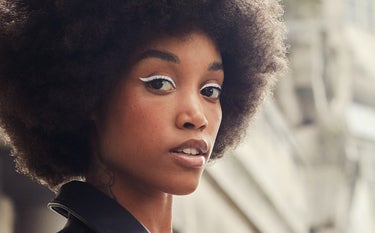 Girl with perfect skin