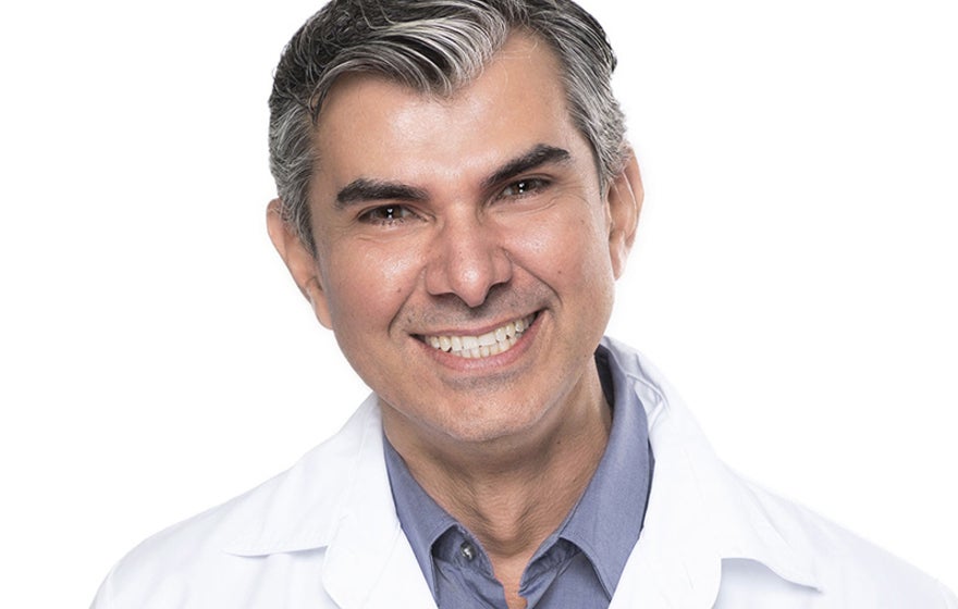 Doctor explaining results