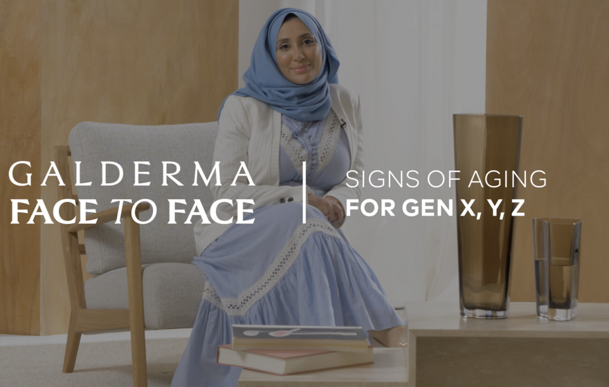 Galderma and Restylane - Signs of aging for gen X, Y, Z