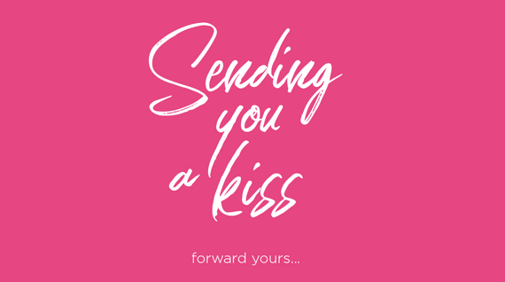 Sending you a kiss